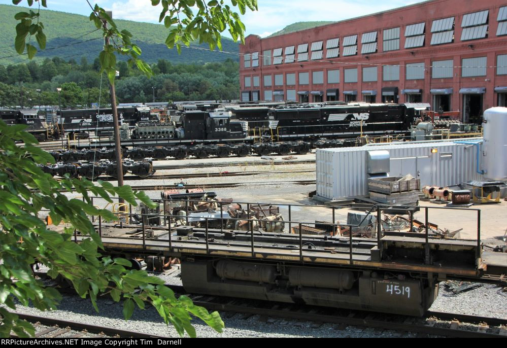 NS 4519 awaiting rebuilding